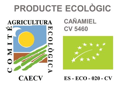 Producto ecológico certificado CAECV